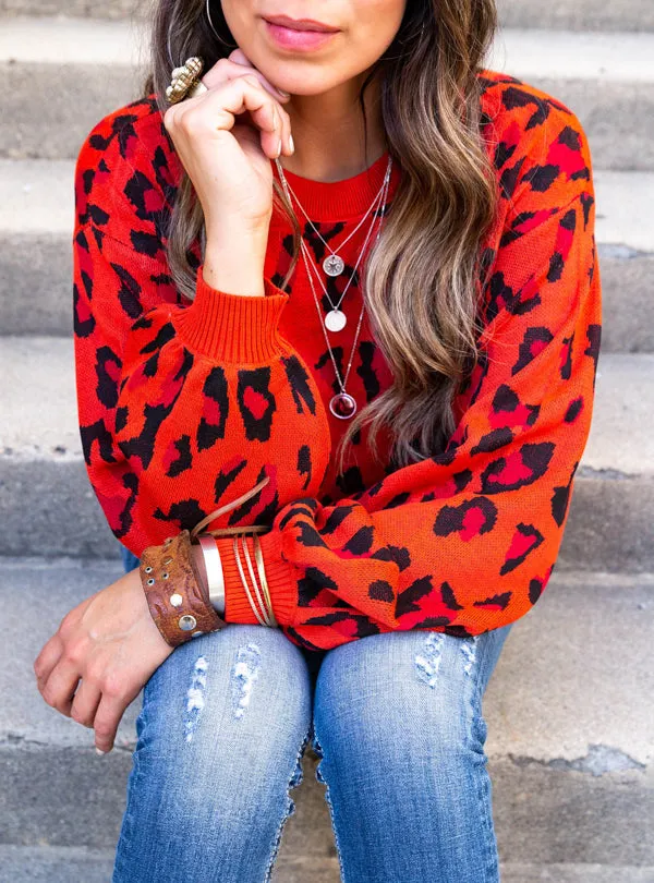 Leopard Sweater | S-XL