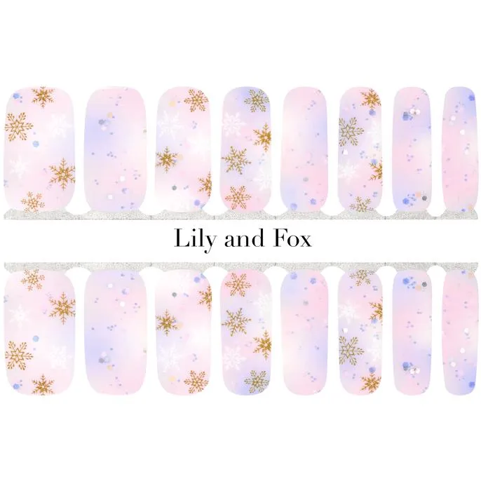 Lily And Fox - Nail Wrap - Christmas Fairytale