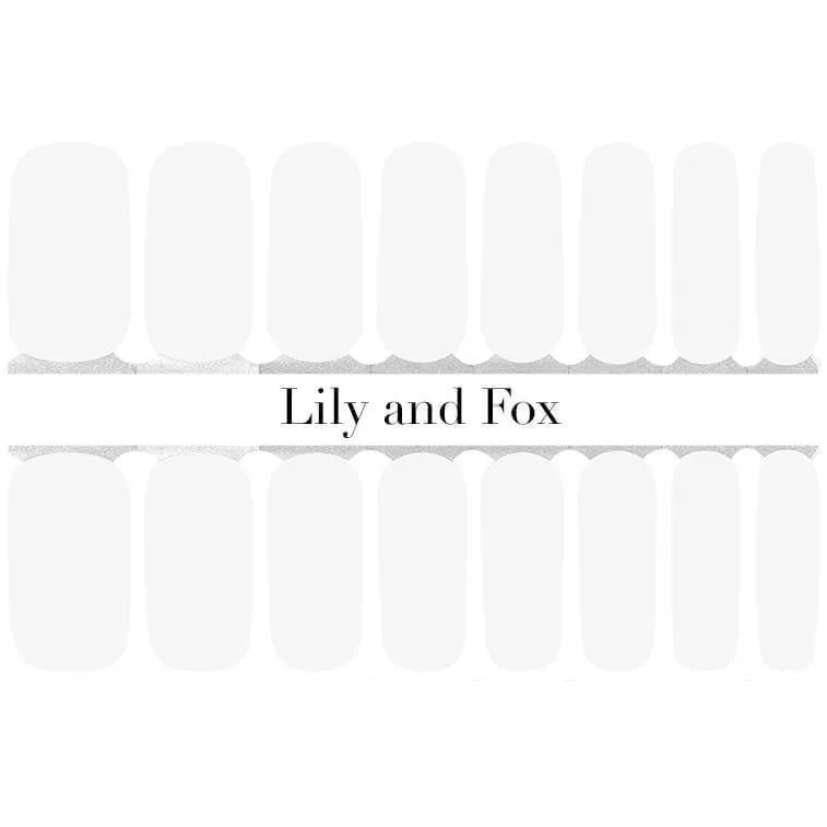 Lily and Fox - Nail Wrap - First Snow