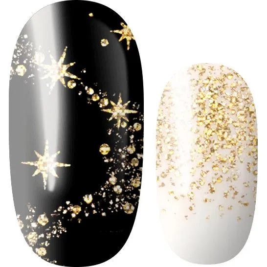 Lily and Fox - Nail Wrap - Galaxia (Gold)