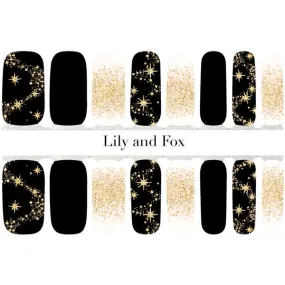 Lily and Fox - Nail Wrap - Galaxia (Gold)