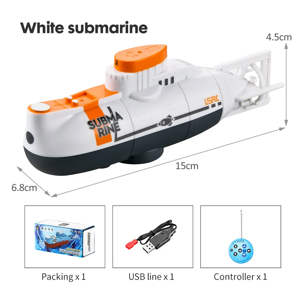 LSRC Remote Control Submarine Diving Fish Tank Toy