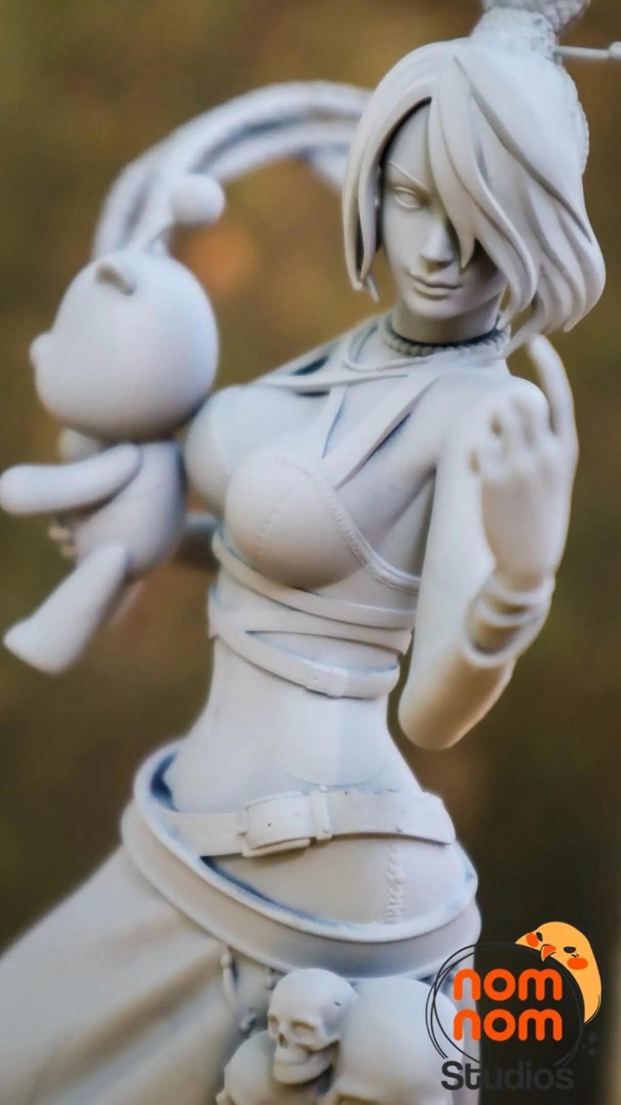 Lulu Final Fantasy X Statue Figure Unpainted Resin Statue Anime Girl Figure Pin Up Garage Kit