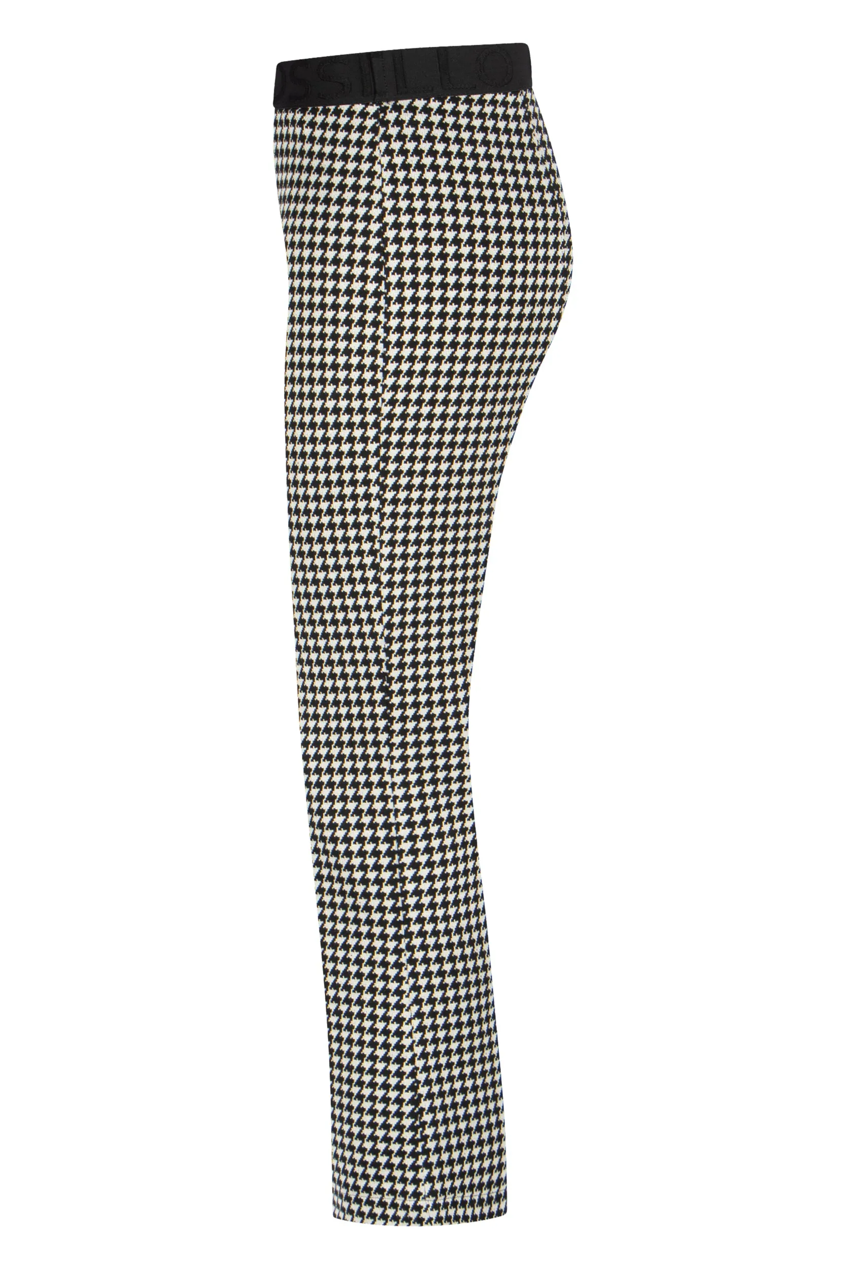 Macy G 7/8 Houndstooth Jersey Pants