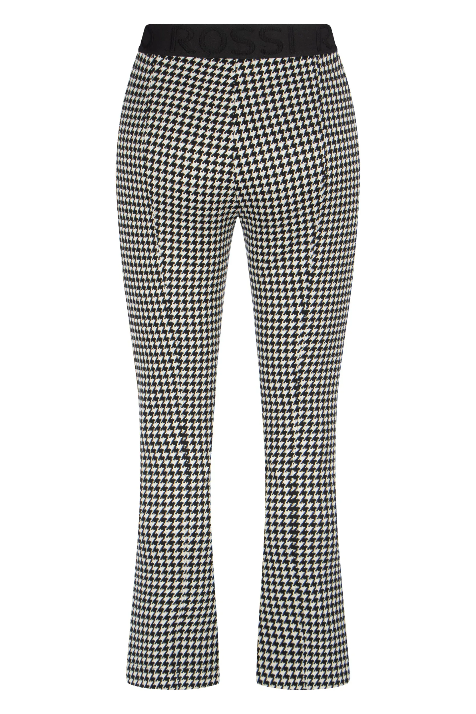 Macy G 7/8 Houndstooth Jersey Pants