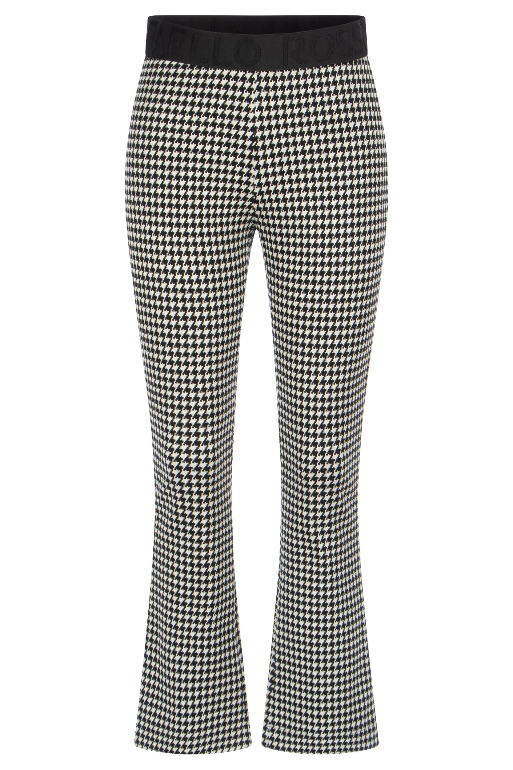 Macy G 7/8 Houndstooth Jersey Pants