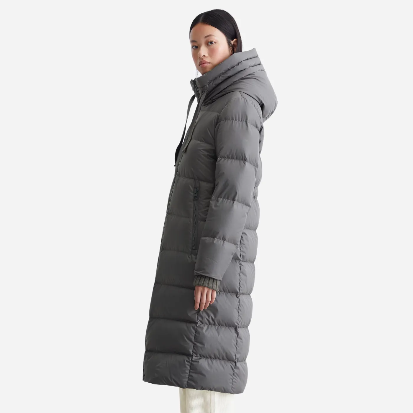 Marc O'Polo Hooded Down Coat | Graphite