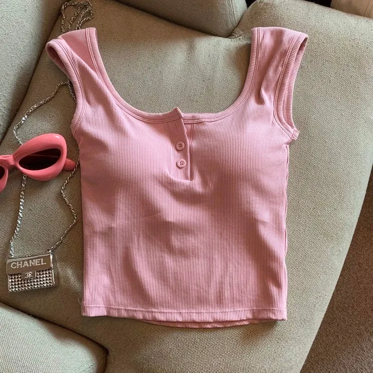 Maria Tank Tops with Inbuilt Bra