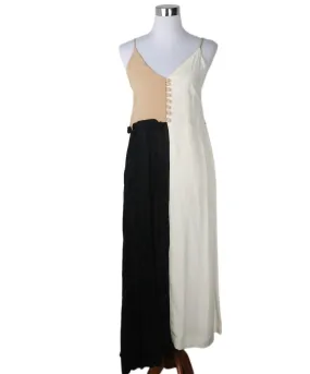 Mother of Pearl Black & Cream Maxi Dress sz 4