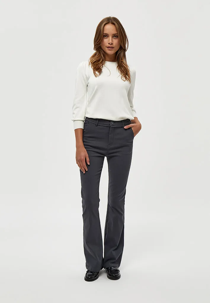 MSCarma MW Flared Pants - Dark Grey