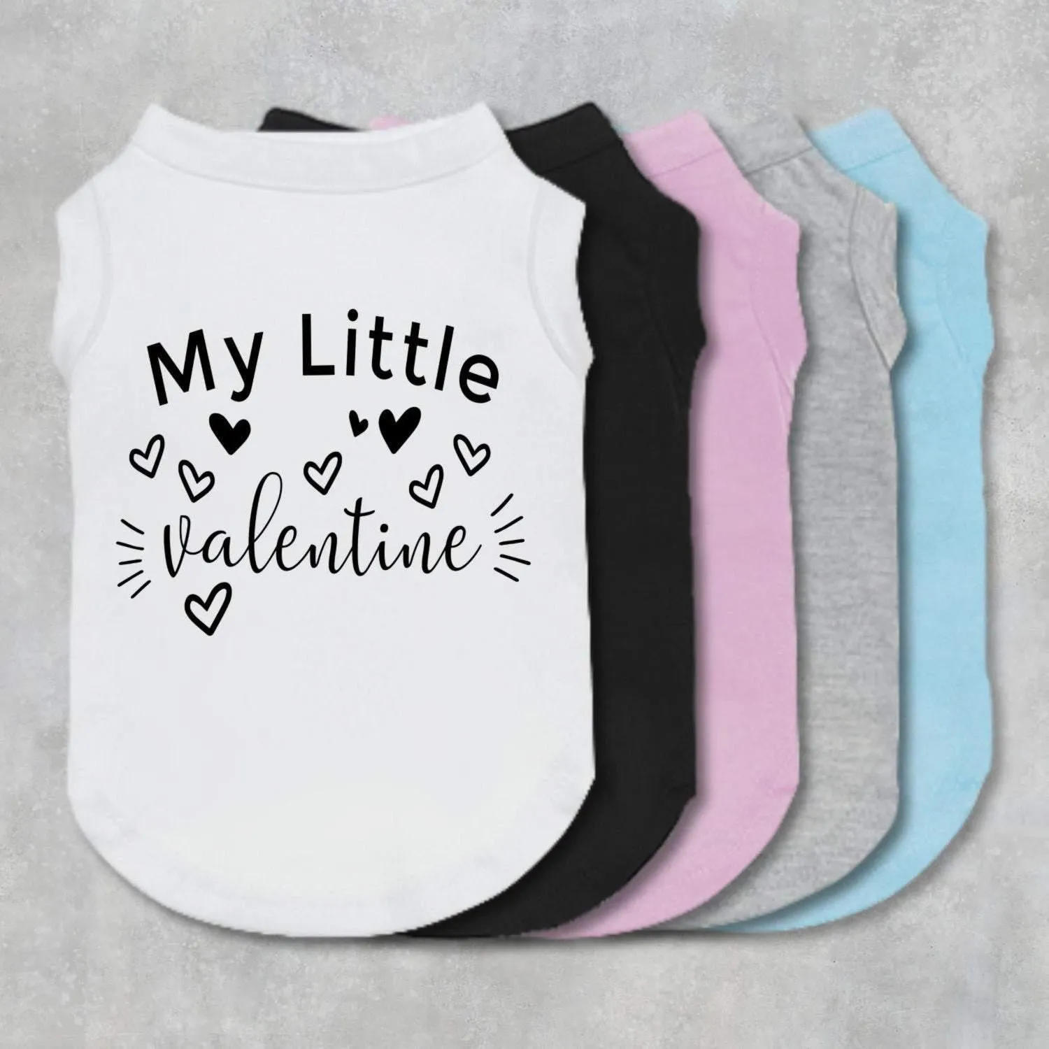 My Little Valentine Pet Shirt