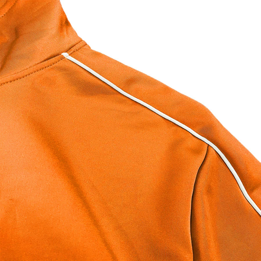 Orange Flare Track Suit Set