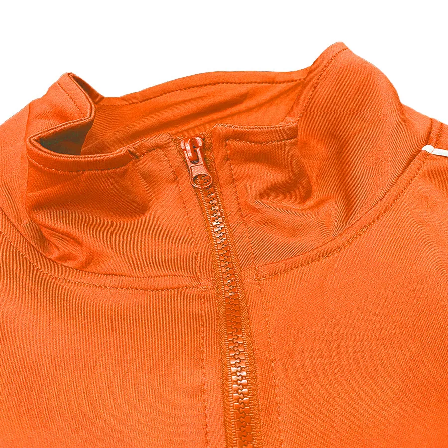 Orange Flare Track Suit Set