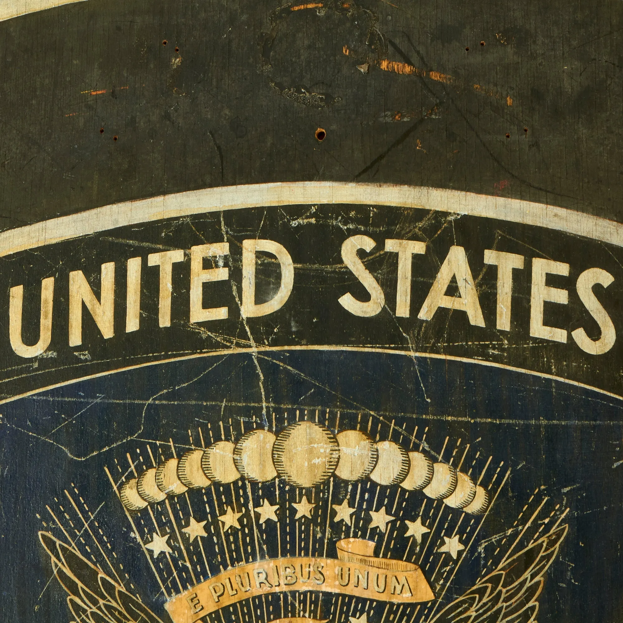 Original U.S. WWI Great Seal of the United States Coat of Arms - Recovered from Embassy at Petrograd by Angus Ward