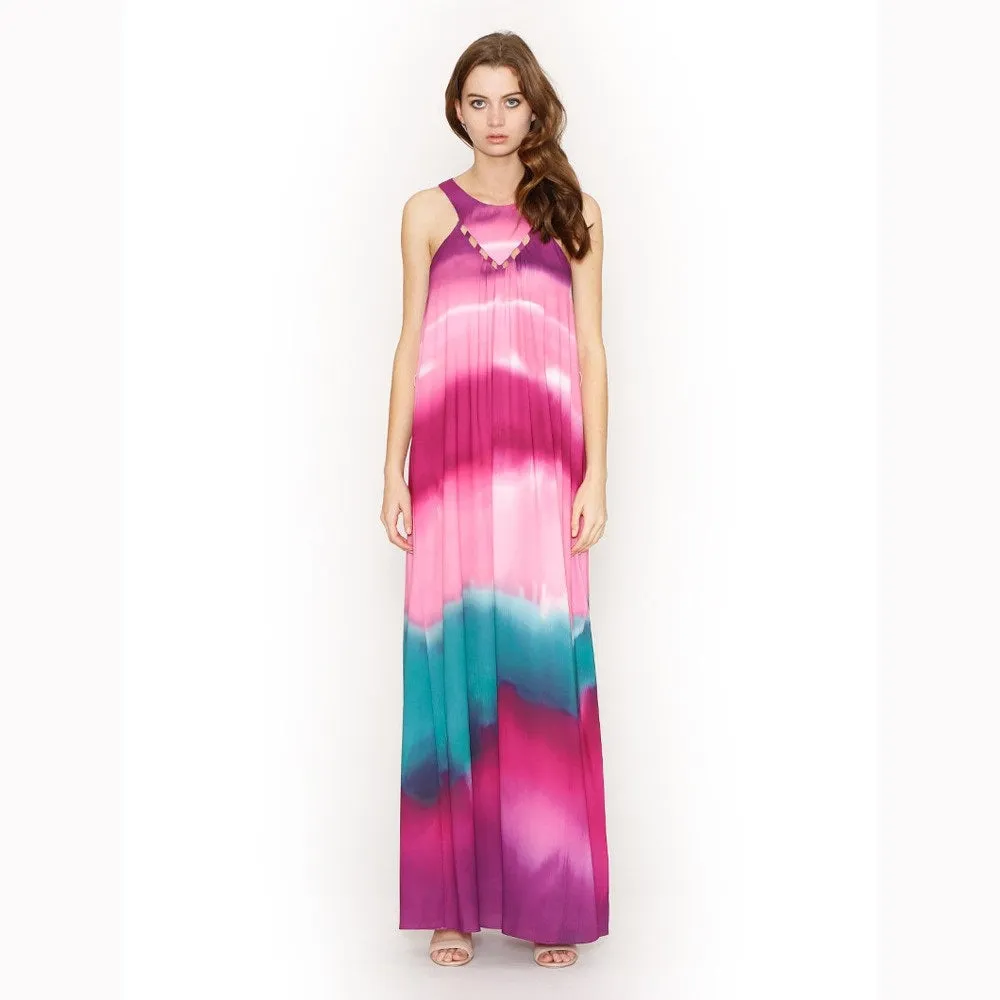 Outlet - Honey & Beau - Perfect Storm Maxi Dress - HM155101P