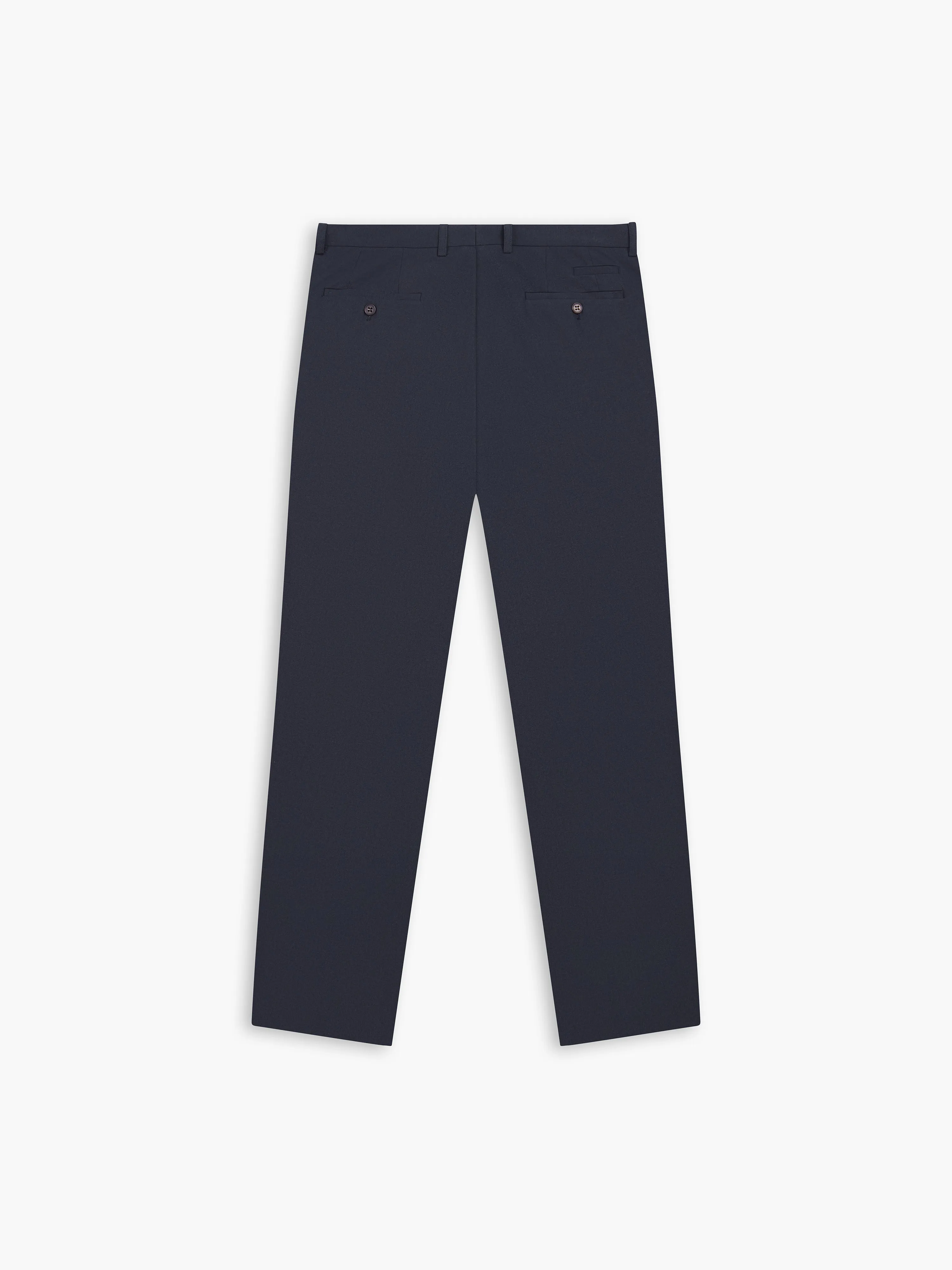 Piccadilly Linen Slim Navy Suit Trouser