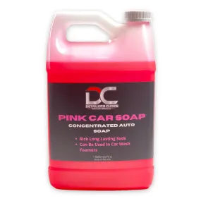 Pink Car Soap - pH-Balanced, Additive-Free Car Wash Soap