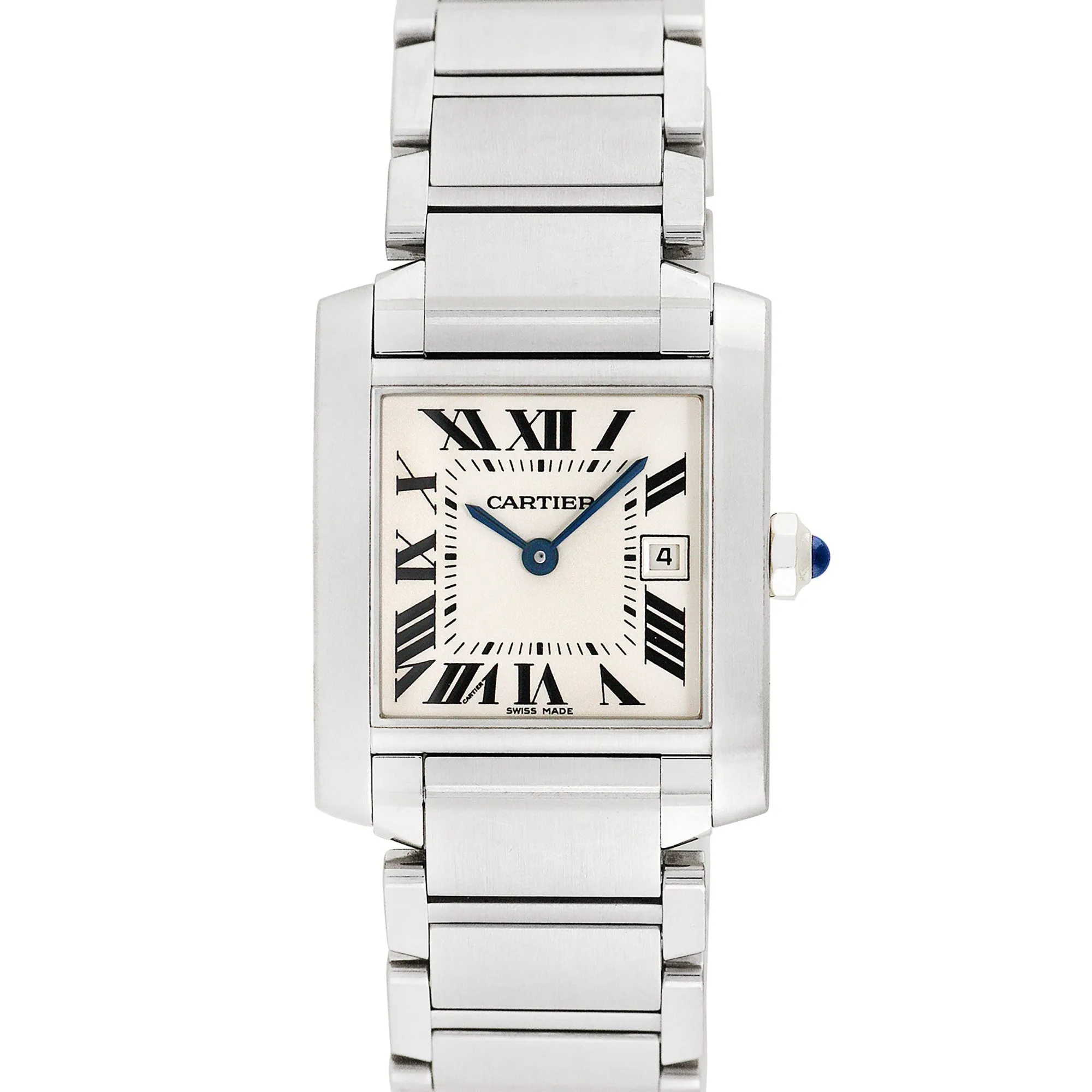 Pre-owned Cartier Midsize Tank Francaise #34