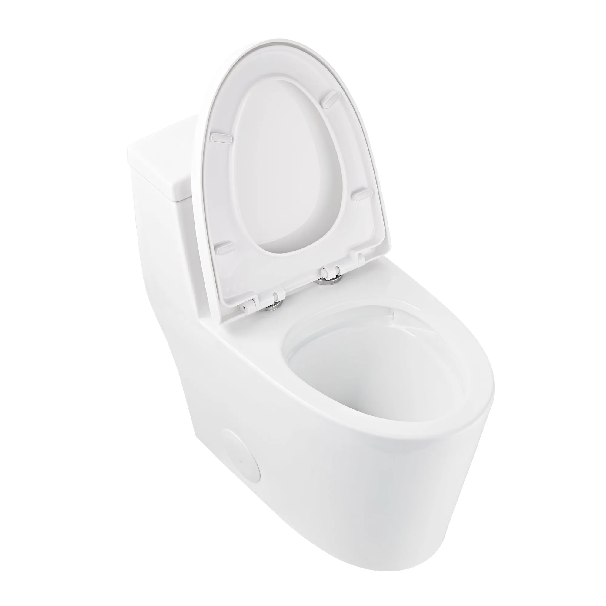 PRISM One-Piece Elongated Toilet, Dual-Flush Glazed Surface with Multiple Colors