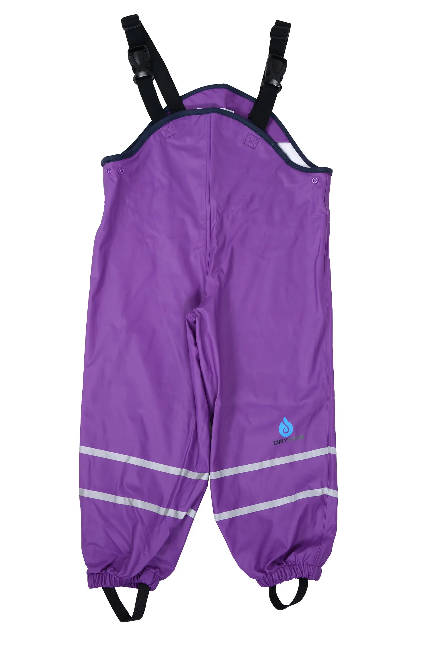 PU Splash Purple Unlined Dungarees