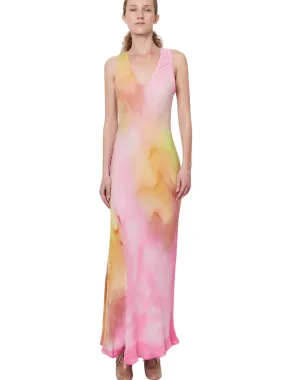 Raquel Allegra kezia dress pink cosmos