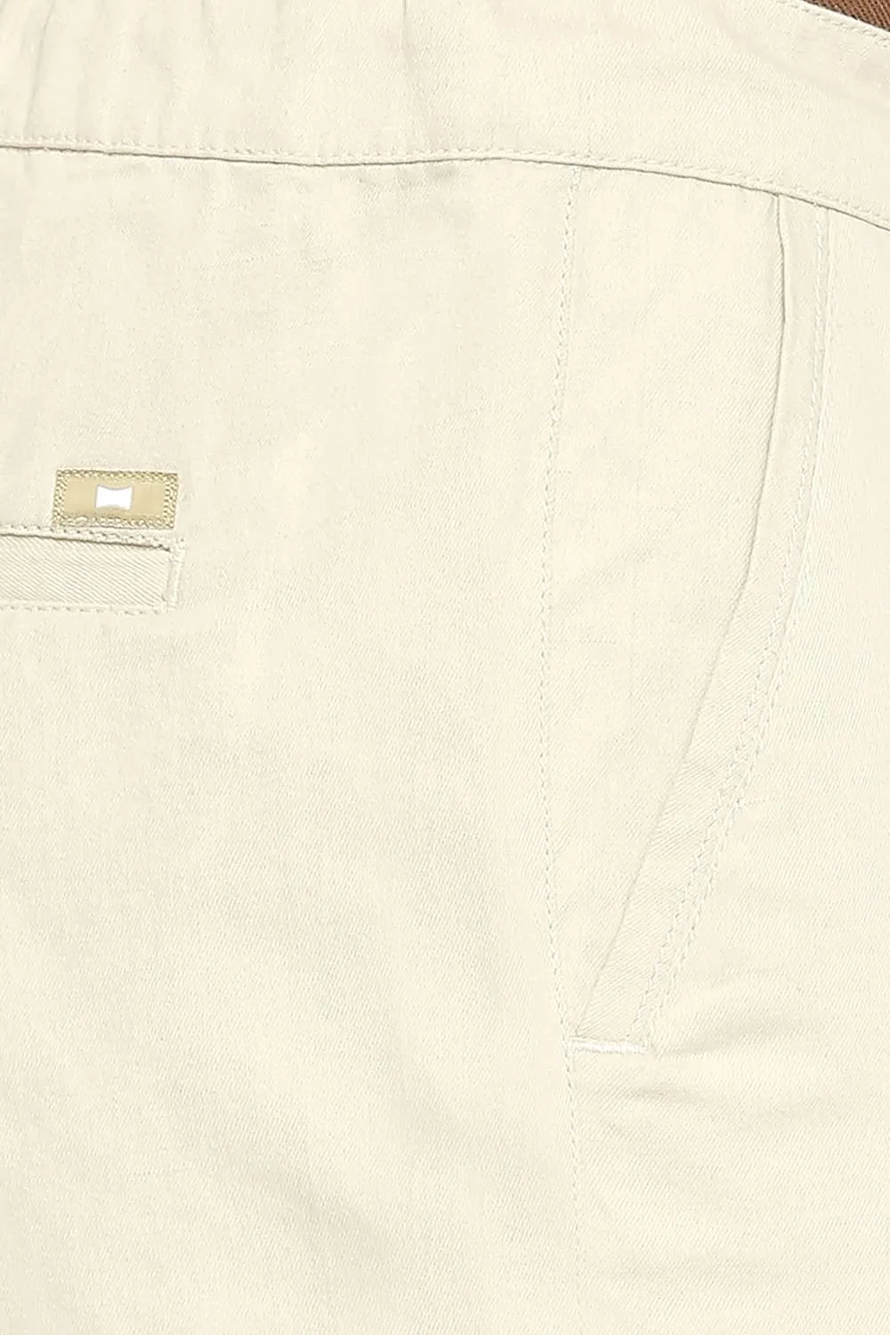 Relaxed Fit Linen Cotton Trousers