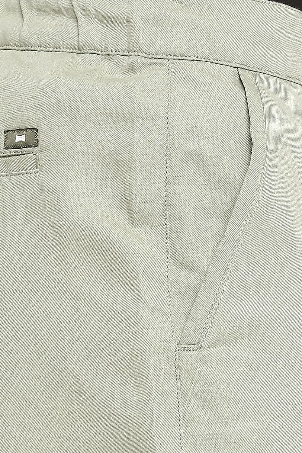 Relaxed Fit Linen Cotton Trousers