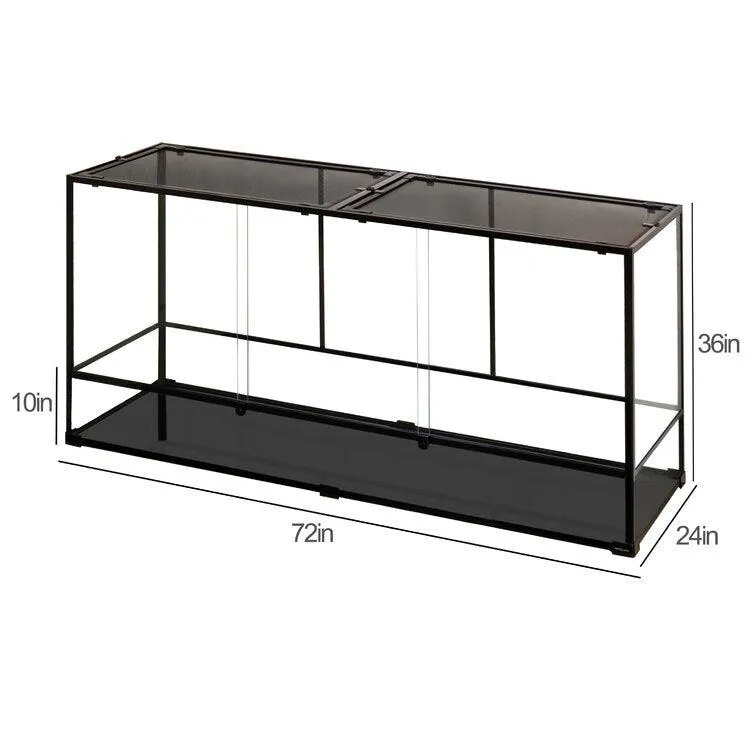 REPTIZOO custom reptile habitats oversized 180/270 gallons snake enclosure 6x2x2 reptile tank(includes shipping and tax)