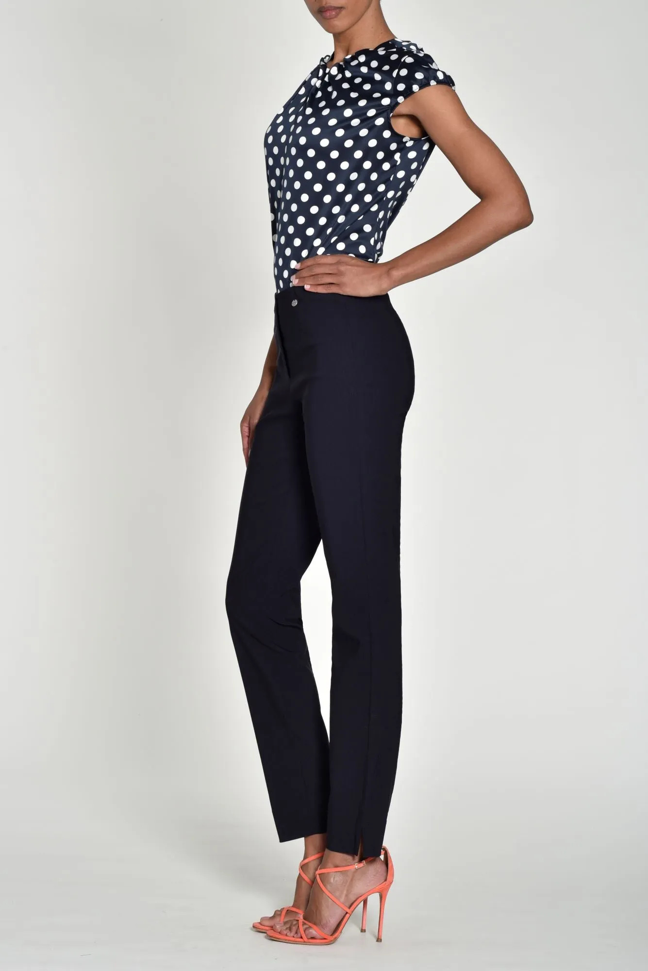 Robell Marie Full length pull on stretch trousers. All Colours