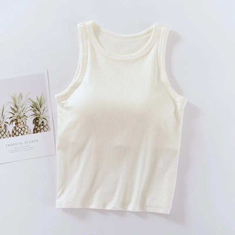 Rosalie Tank Tops with Inbuilt Bra