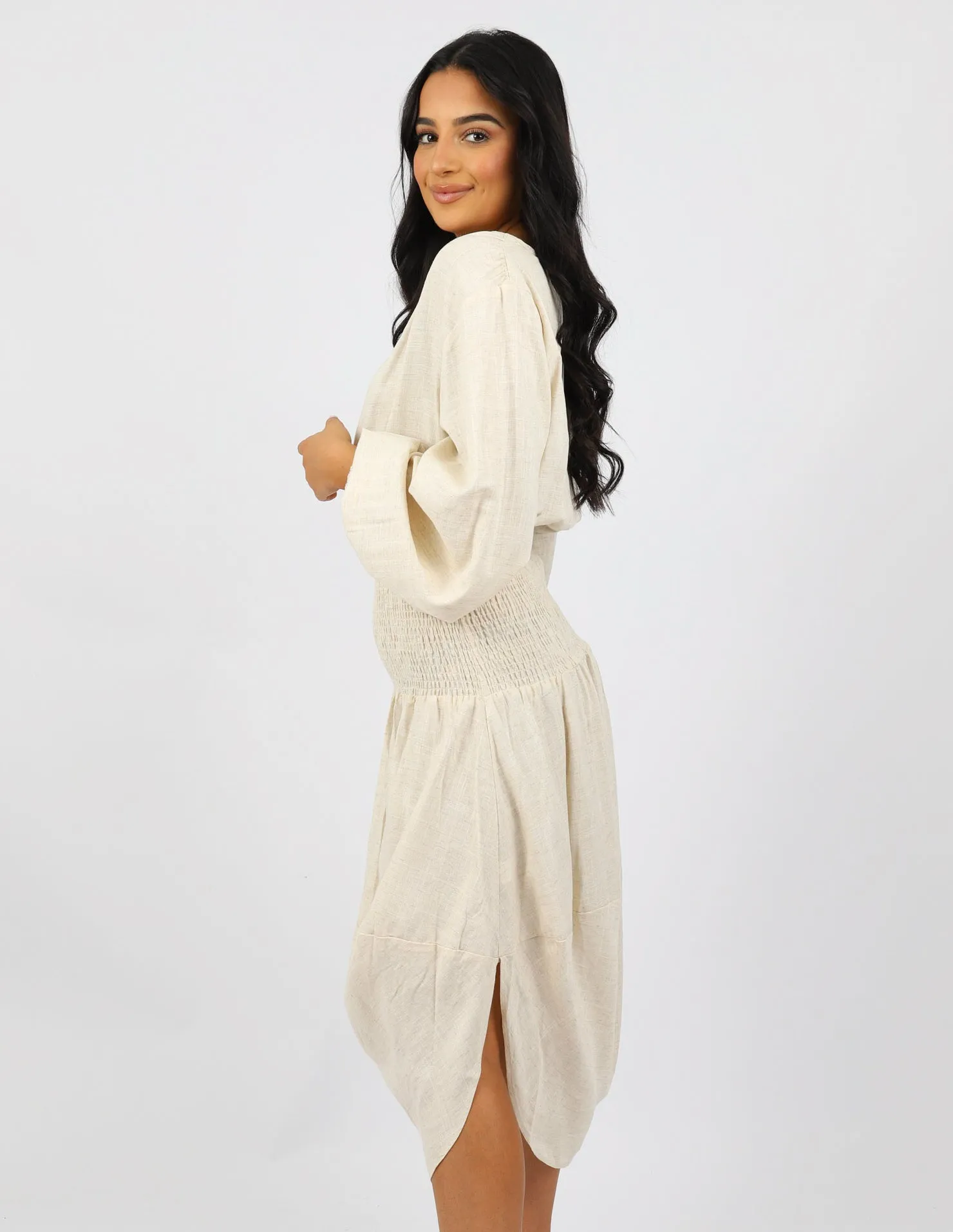 Saraya Linen Dress