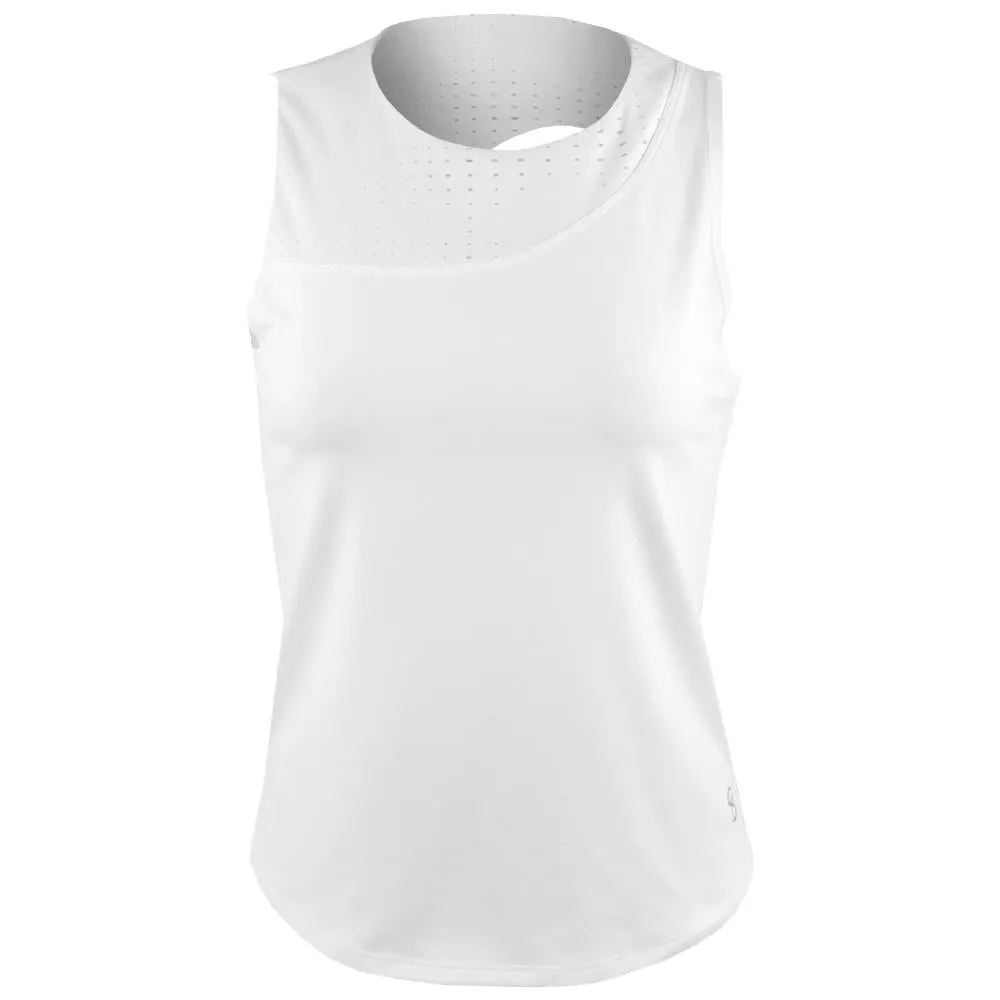 Sofibella Women's Baseline 22" Tank - White