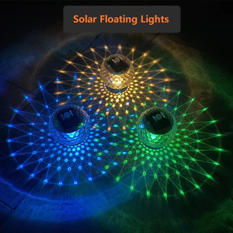 Solar Waterproof LED Color Changing Floating Pond Ball Light