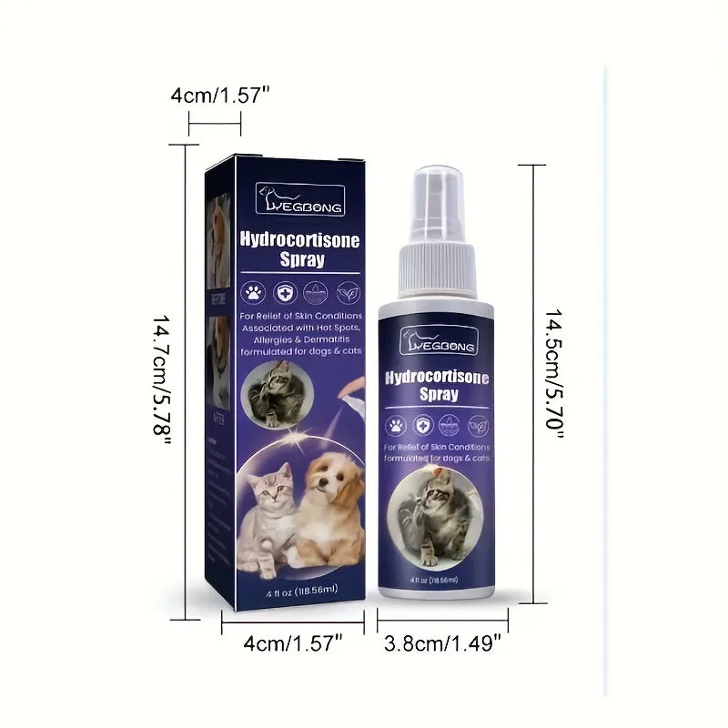 Soothing  Cleansing Pet AntiItch Spray for Dogs and Cats