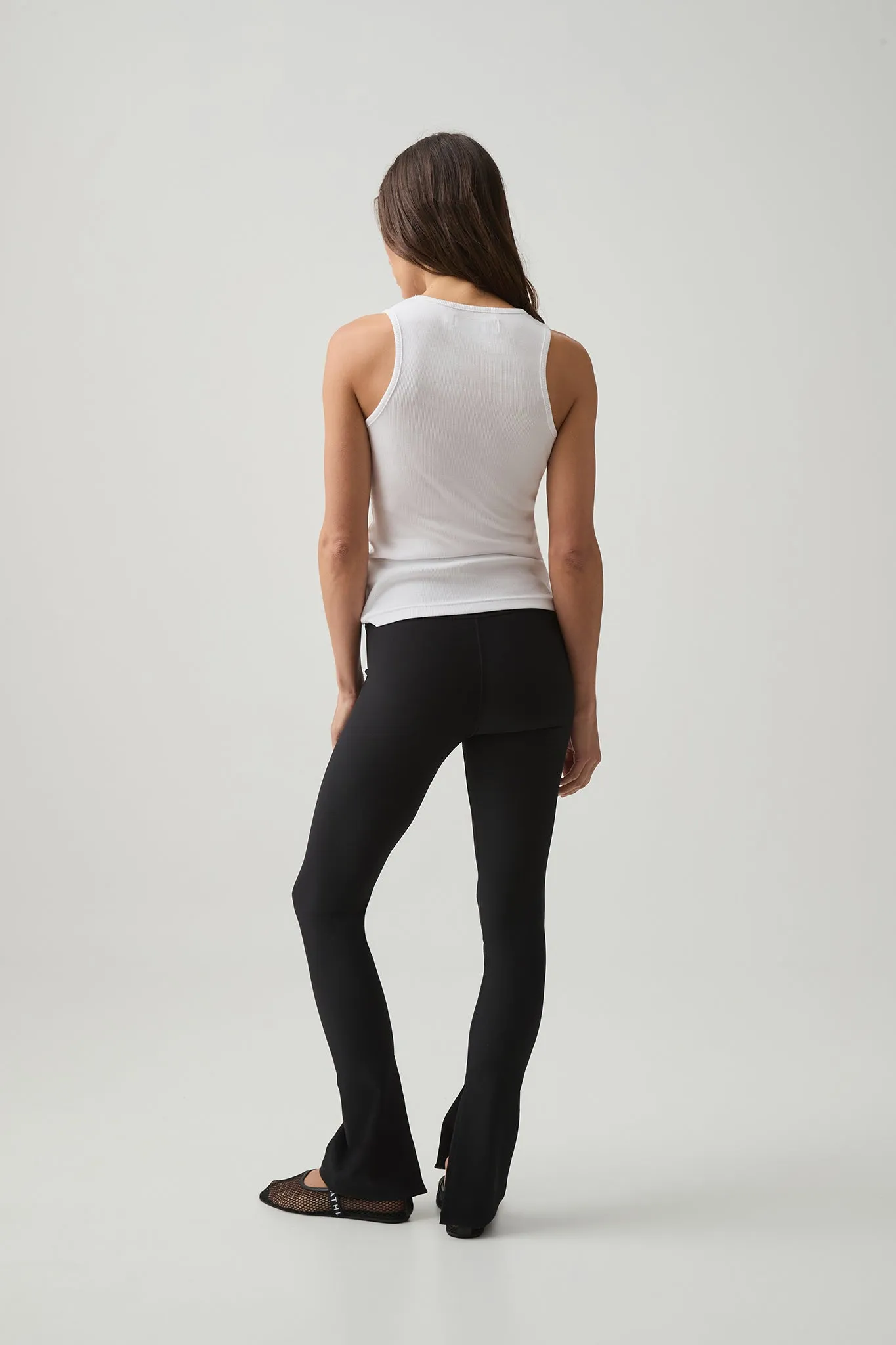 Split Hem Fashion Legging