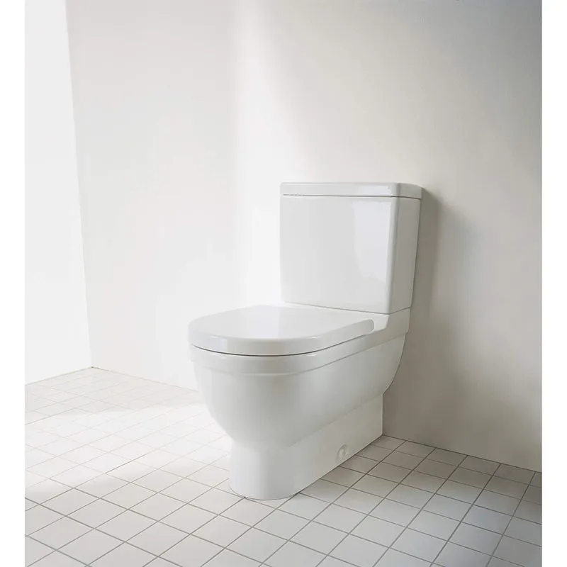 Starck 3 27.5" Elongated Toilet Bowl in White