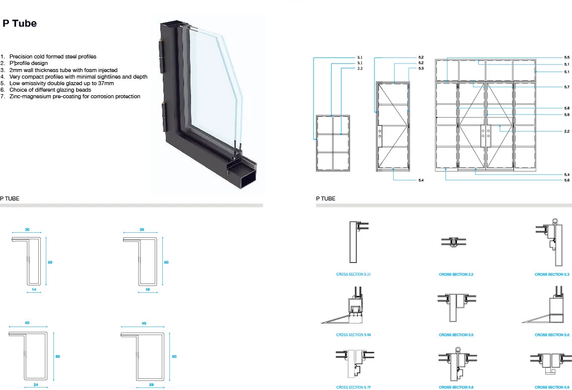 Steel Frame Glass Barn Sliding Doors - Galvanised FPS50 Profile - Zen Doors & Windows