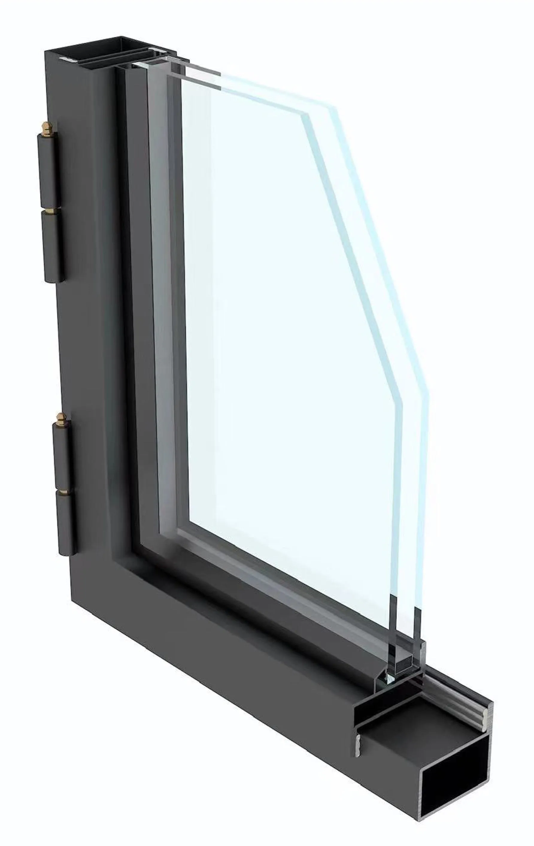 Steel Frame Glass Barn Sliding Doors - Galvanised FPS50 Profile - Zen Doors & Windows