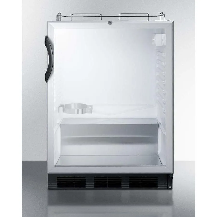 Summit 24" Built-In Commercial Auto Defrost Kegerators, ADA Compliant SBC56GBINKADA