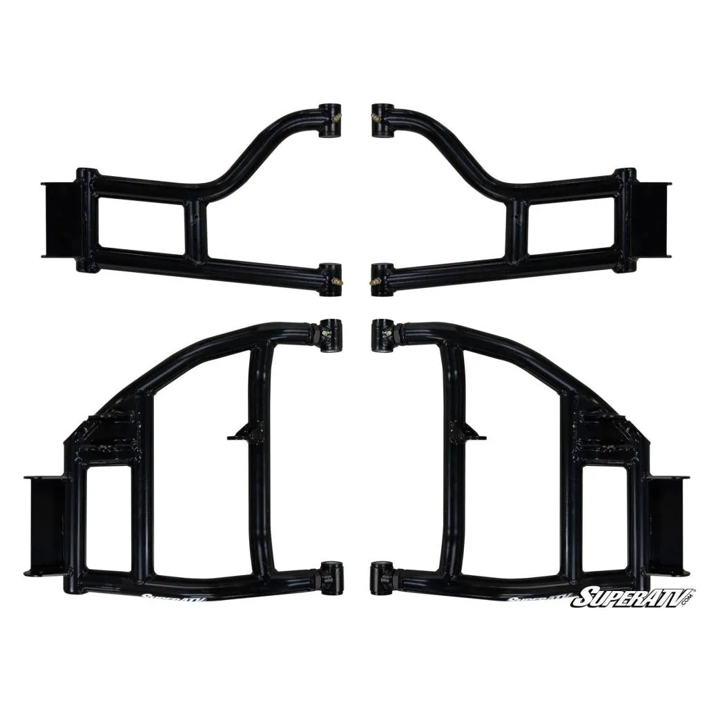 SuperATV Honda Pioneer 1000 High Clearance 1.5" Offset Rear A-Arms