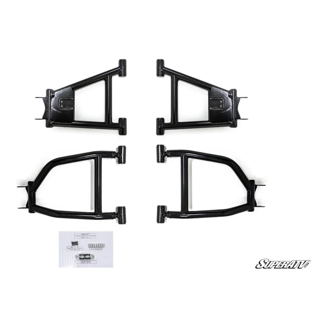 SuperATV Kawasaki Mule Pro High Clearance 1.5" Offset Rear A-Arms