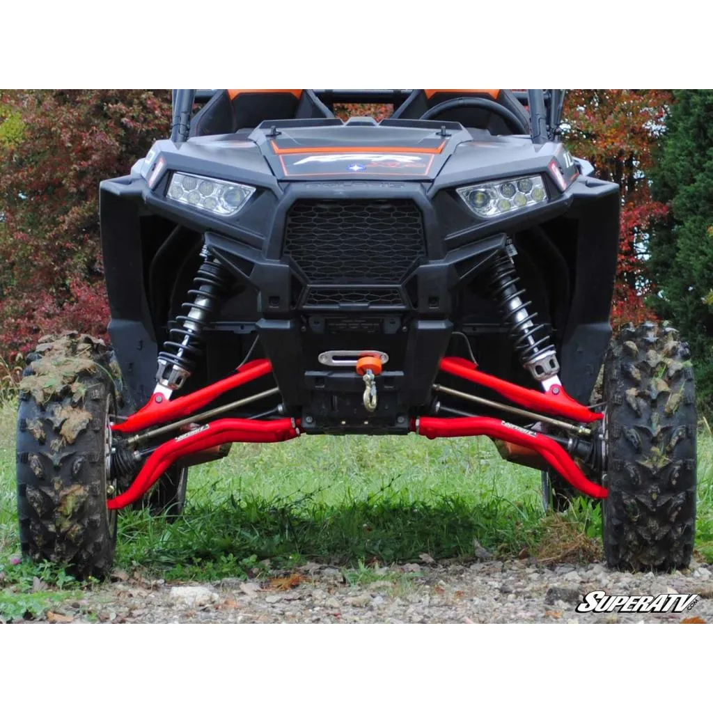 SuperATV Polaris RZR XP Turbo High-Clearance Adjustable A-Arms