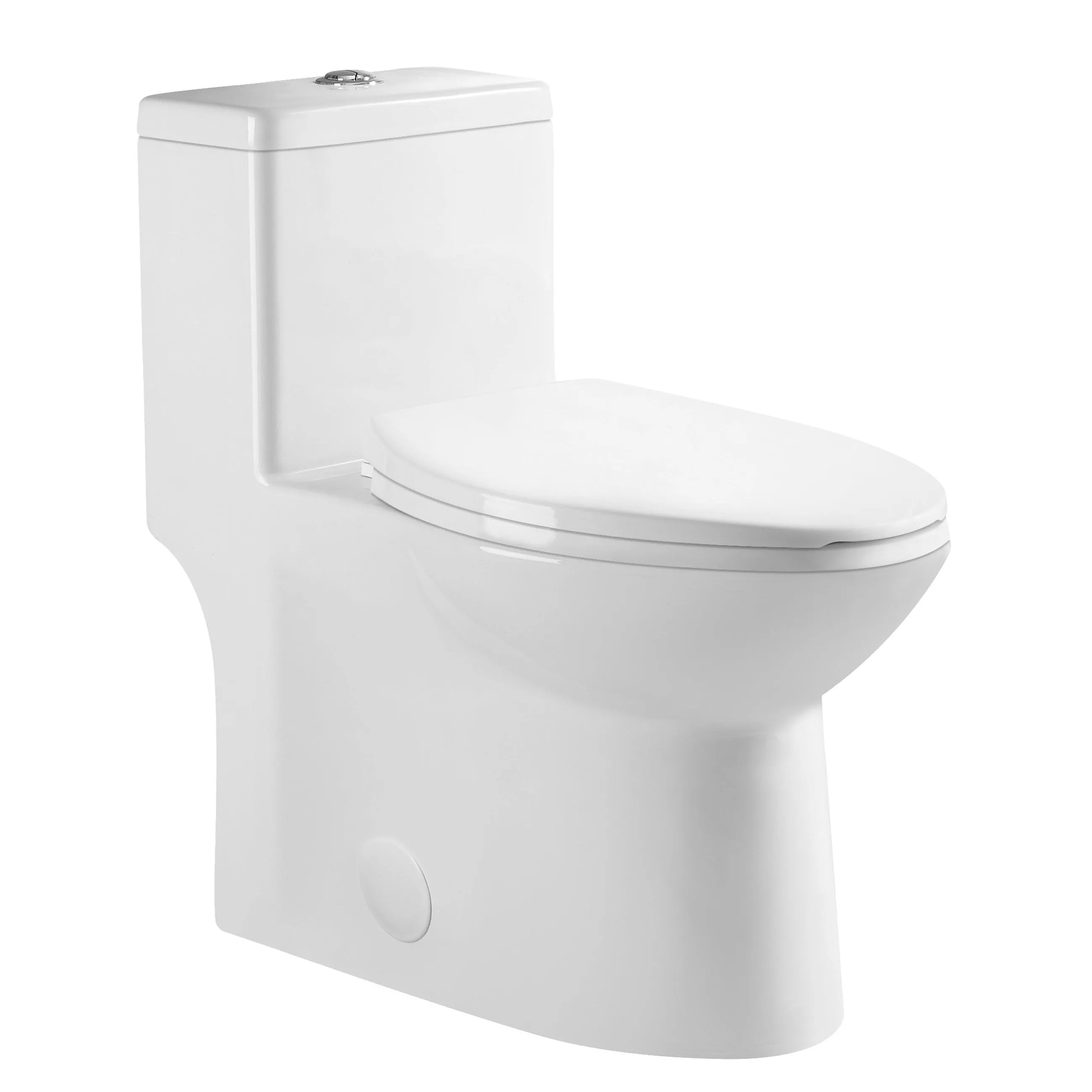 SYMMETRY One Piece Elongated Toilet, 1.1/1.6 GPF Dual-Flush