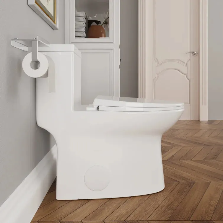 SYMMETRY One Piece Elongated Toilet, 1.1/1.6 GPF Dual-Flush