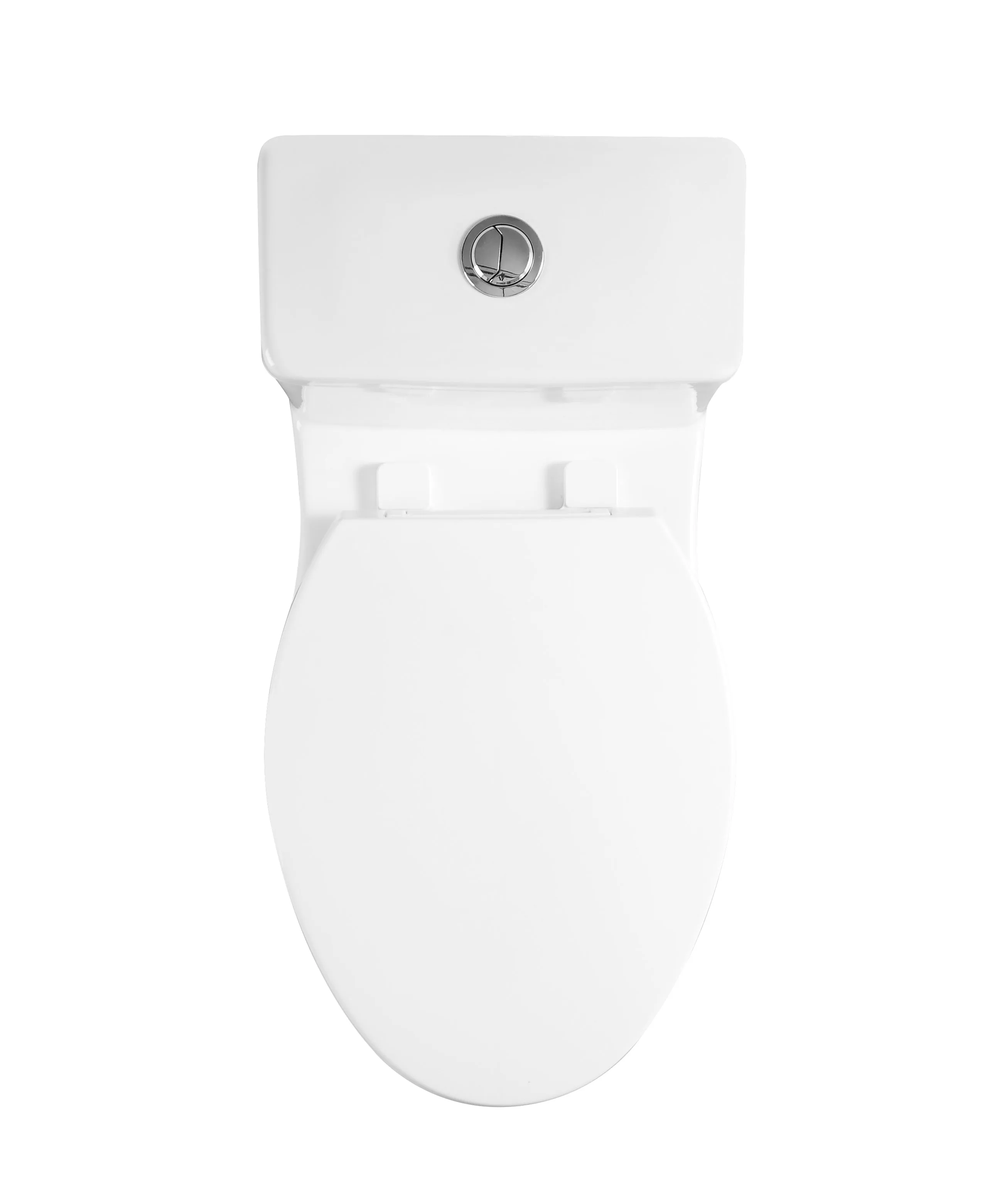 SYMMETRY One Piece Elongated Toilet, 1.1/1.6 GPF Dual-Flush