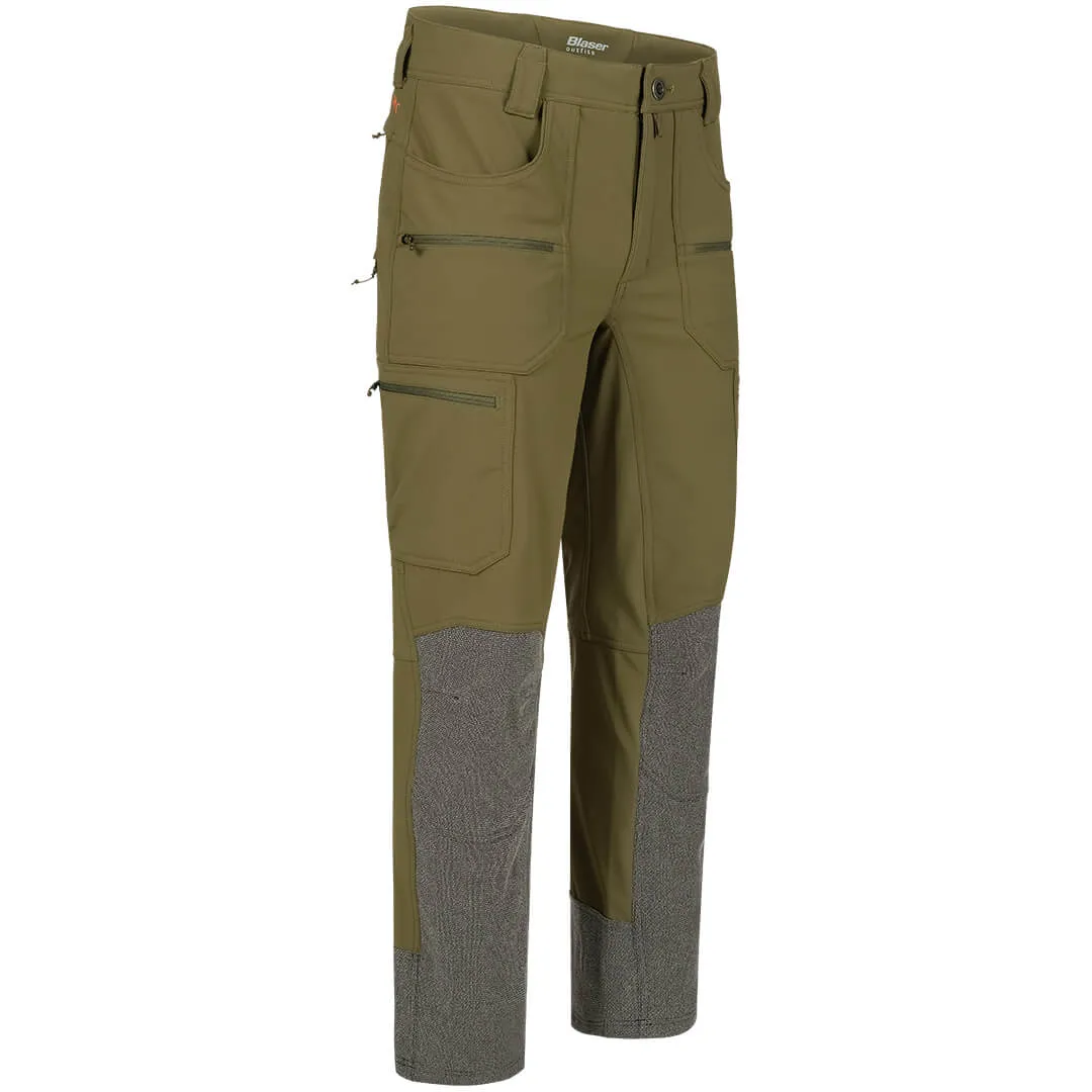 Tackle Softshell Trousers - Dark Olive by Blaser