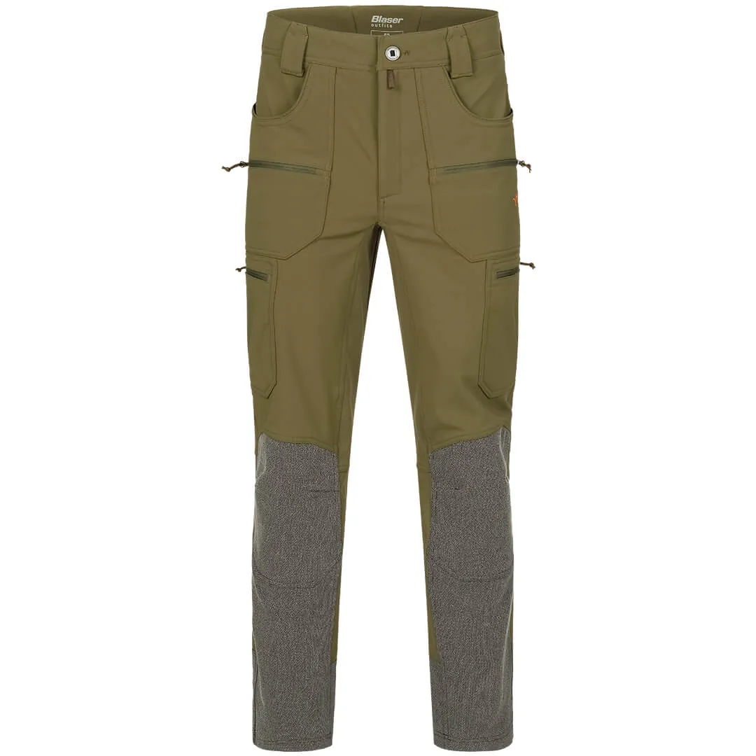 Tackle Softshell Trousers - Dark Olive by Blaser