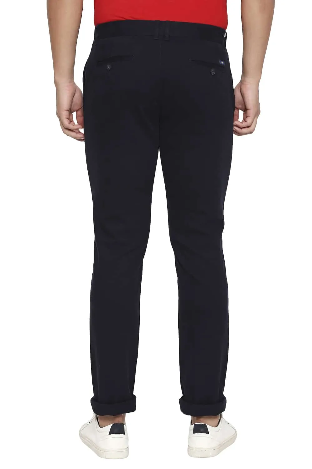 Tapered Fit Anthracite Stretch Trouser