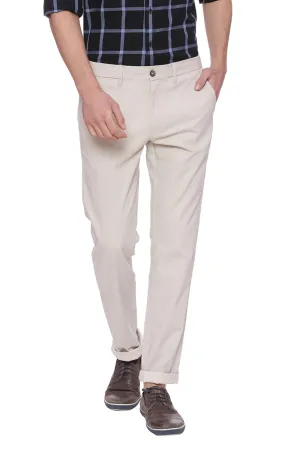 Tapered Fit Printed Stretch Trouser