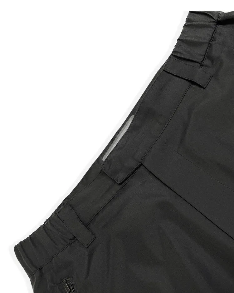 Tech zip pants black